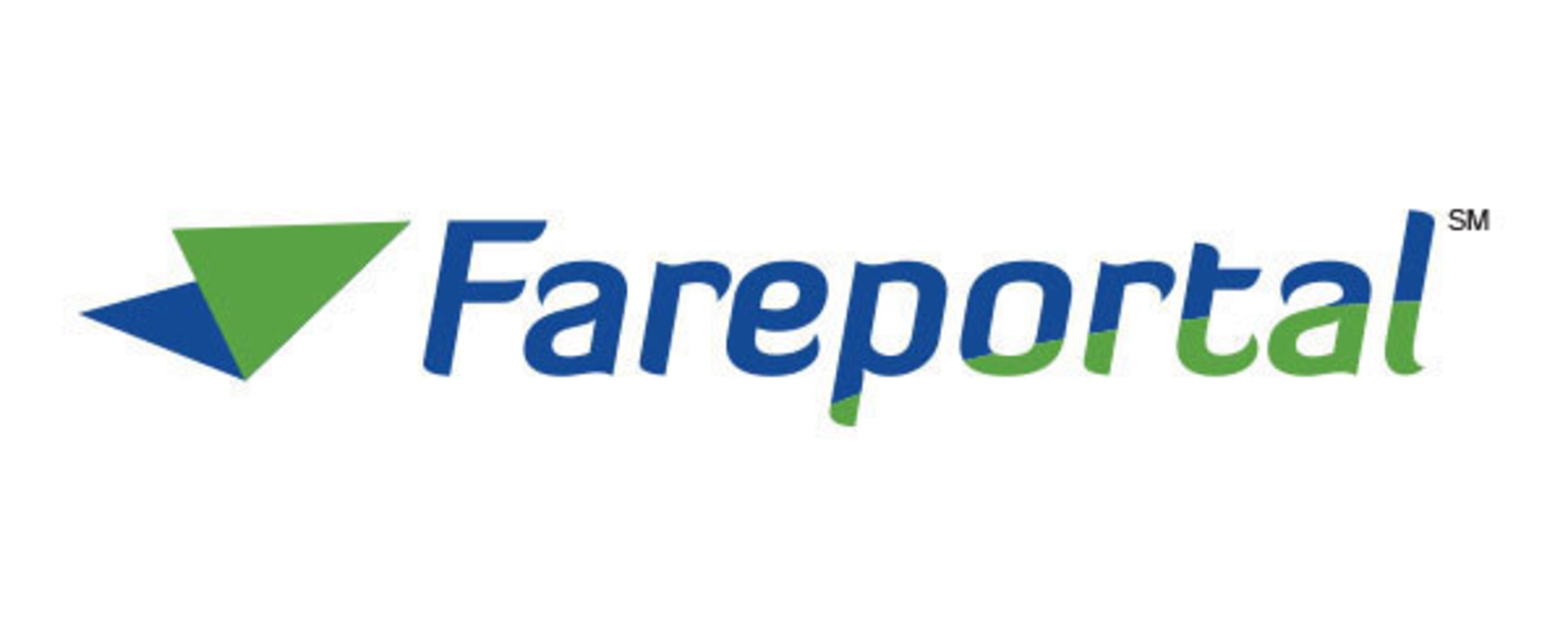 Logotipo del proveedor de servicios de viaje de Fareportal.